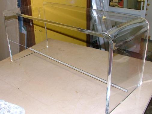 Clear Perspex Seat for well know TV show